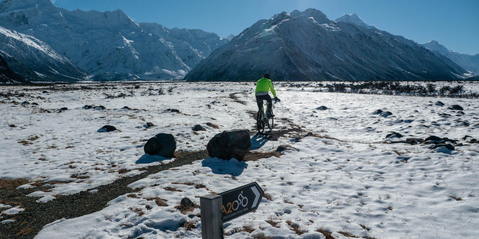 Section 1 Aoraki-Mt Cook to Braemar Road banner image