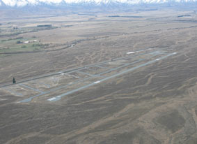 Runway Overhead view