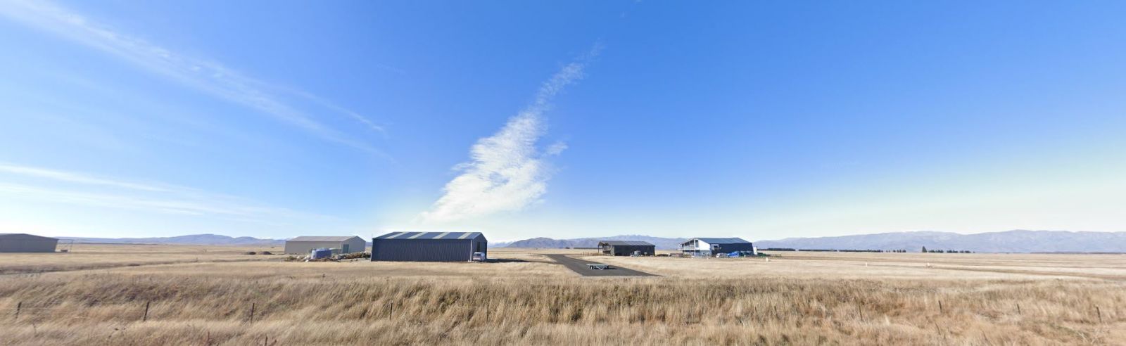 Pukaki Airport from SH8 banner image